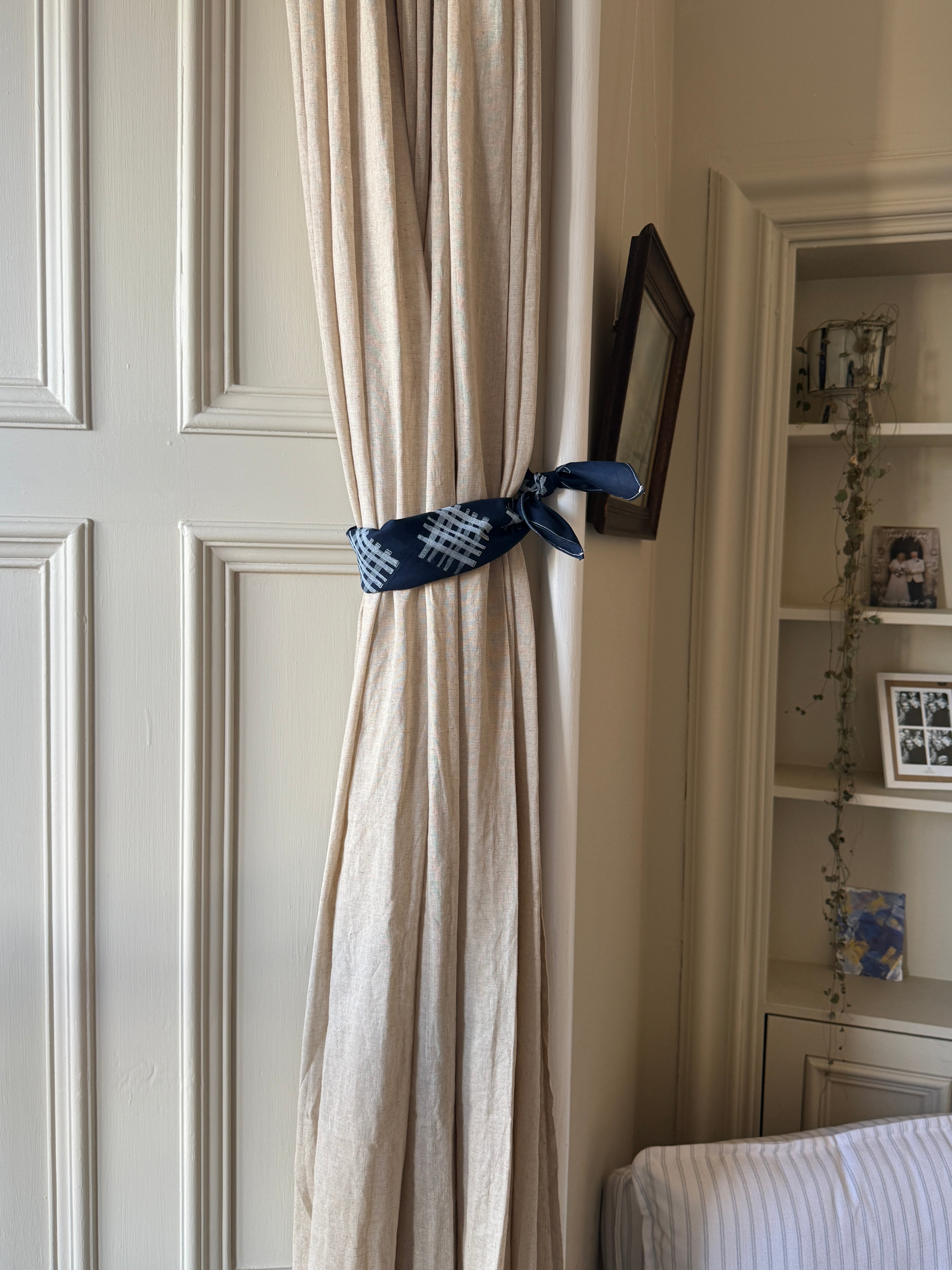 GINGHAM - NAVY