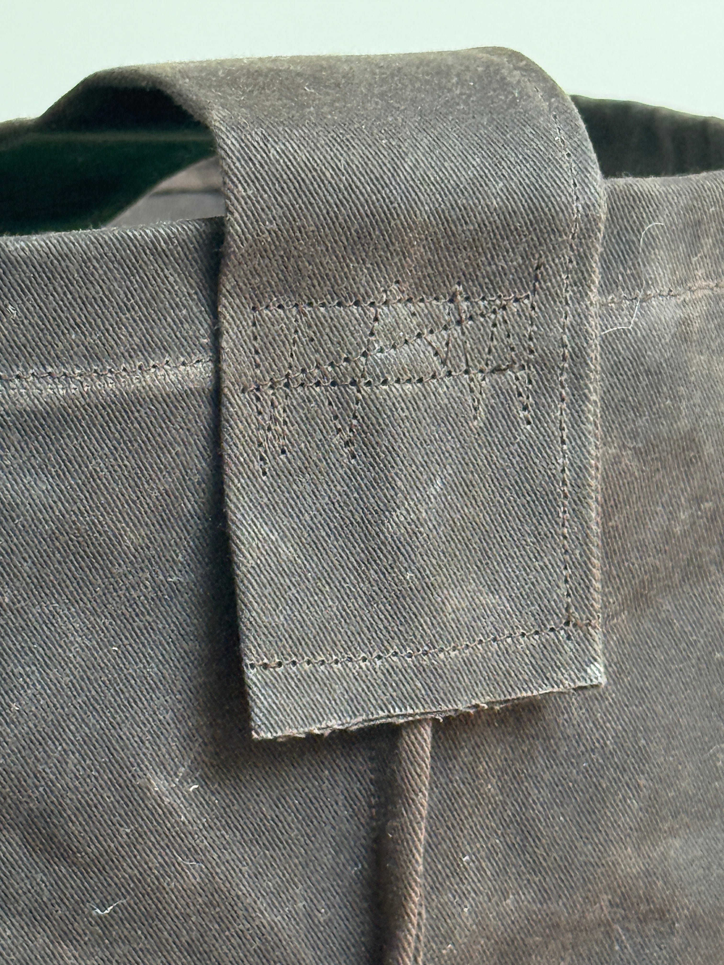 The FORAGER + 12oz WAXED COTTON TWILL