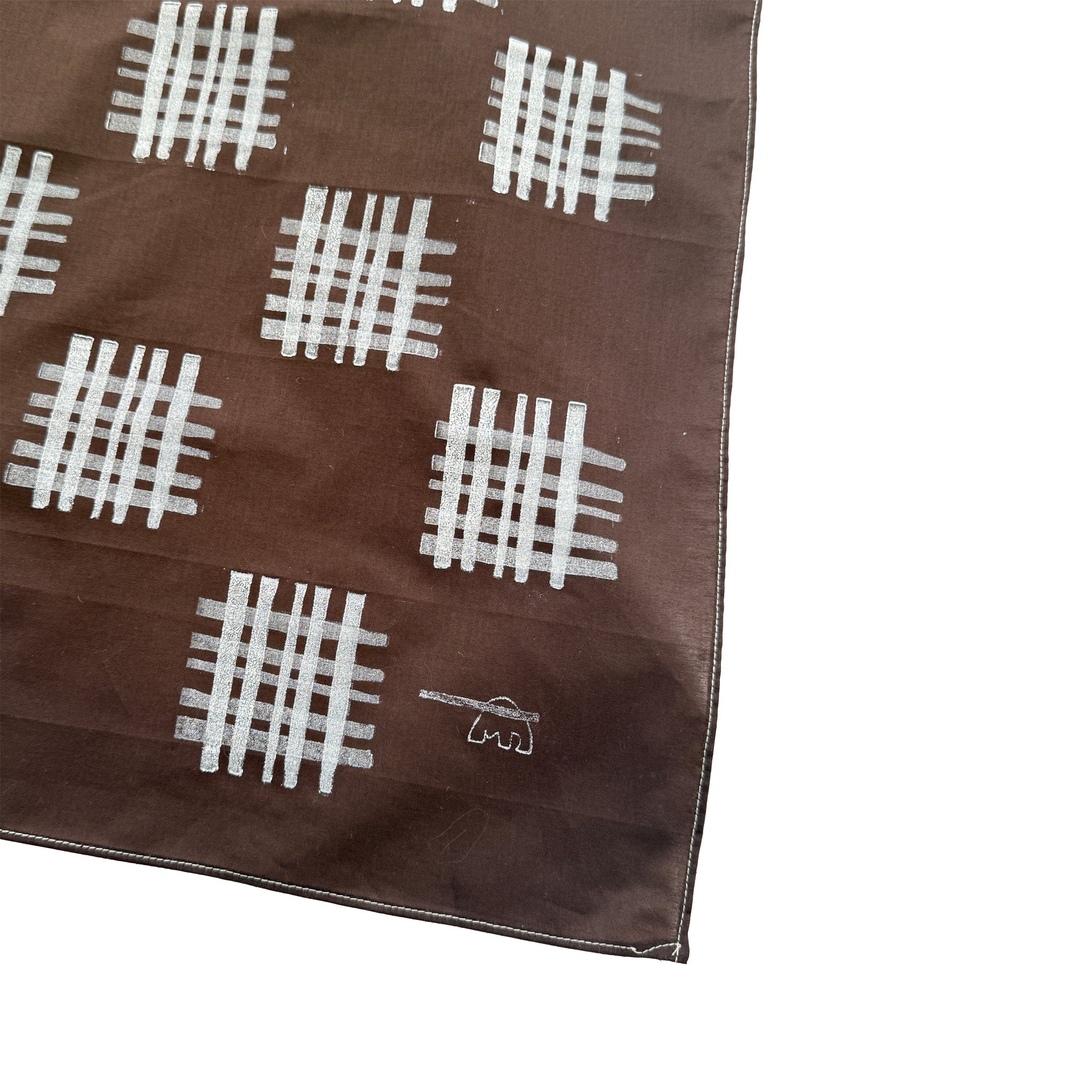 GINGHAM - MOORLAND BROWN